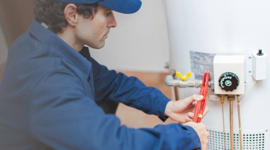 Professional water heater repair in Kellnersville, WI